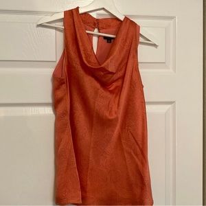 SILK cowl neck tank Ann Taylor size 6